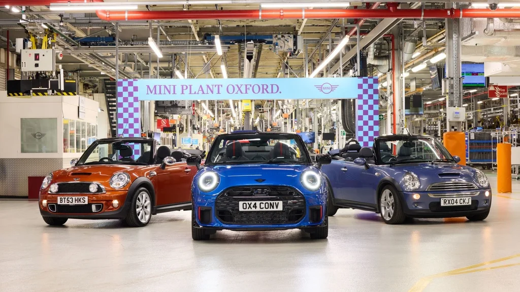 Mini Cooper kabrio wraca do Oxfordu