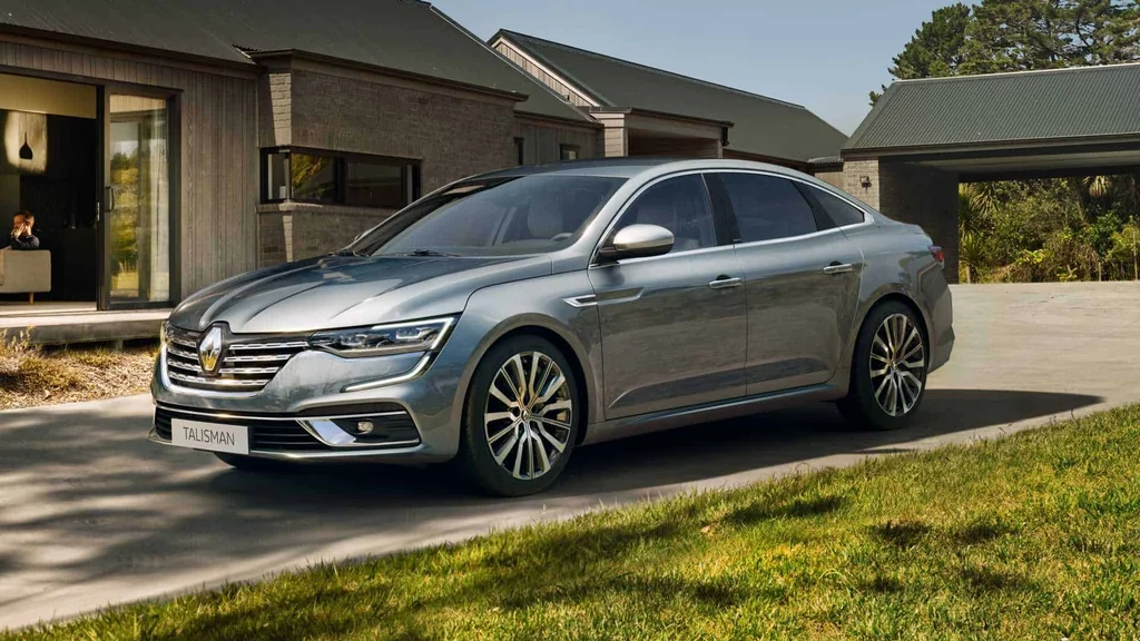 Renault Talisman se Samsung logem v Koreji