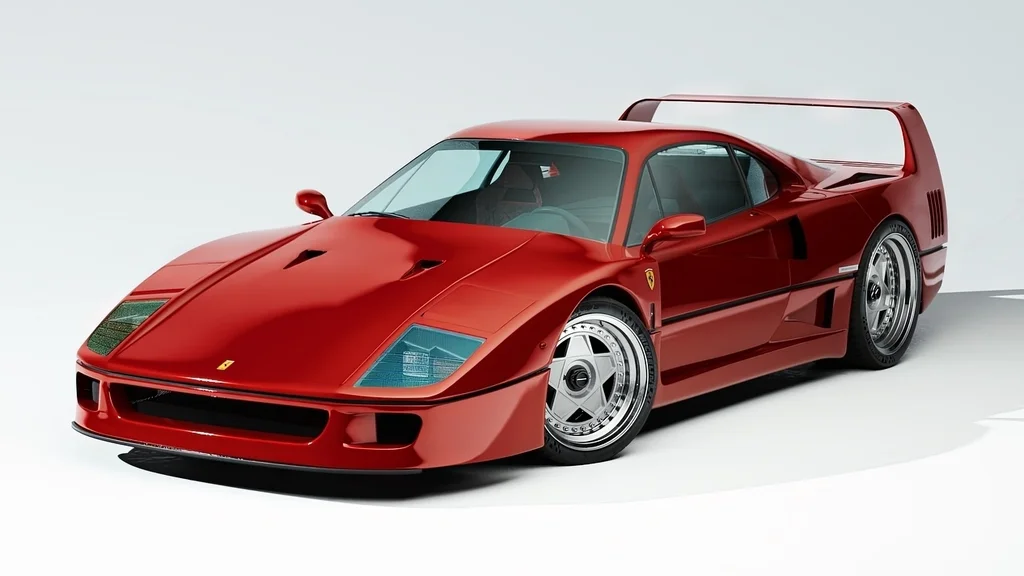 Nowe vylepšení Ferrari F40