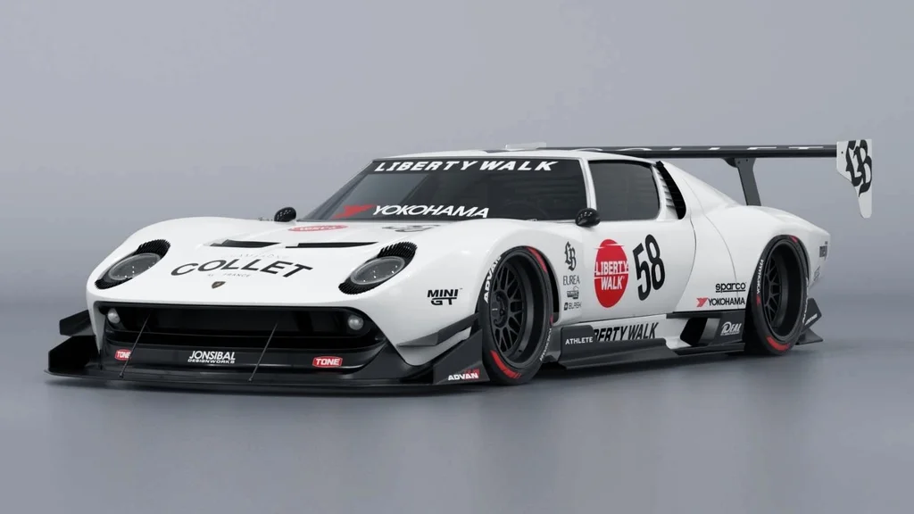 Lamborghini Miura od Liberty Walk: Nová úprava