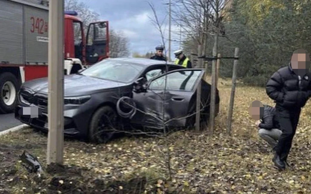 Prvá havária BMW M5 na svete v Poľsku