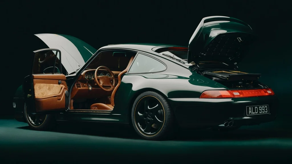 Exkluzivní Porsche 993 Turbo v módním stylu