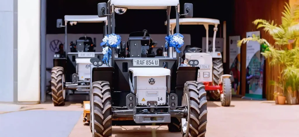 Volkswagen představuje elektrický traktor pro Afriku