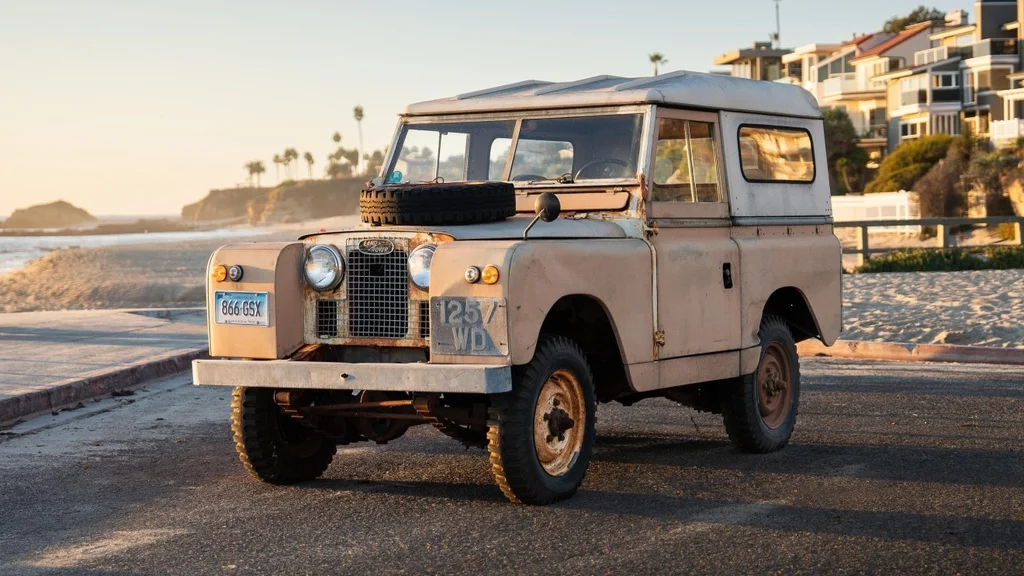 Land Rover z aukce: Vůz Marilyn Monroe