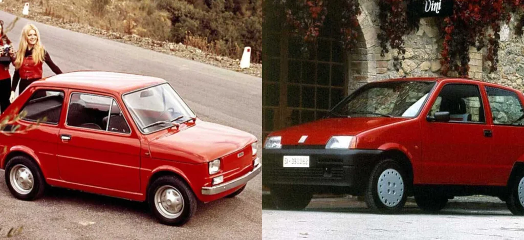 Cinquecento vs Maluch: Rys historyczny